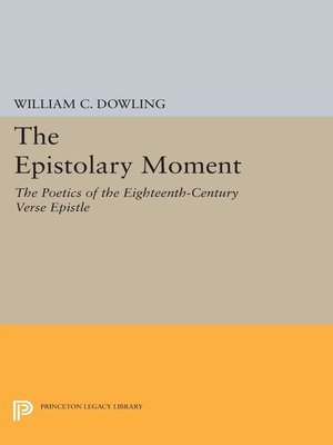 cover image of The Epistolary Moment